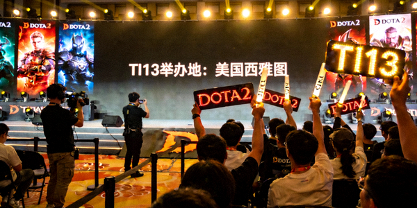 DOTA2国际邀请赛TI13举办地公布现场照片