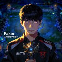 Faker选手肖像 - LOL传奇中单选手